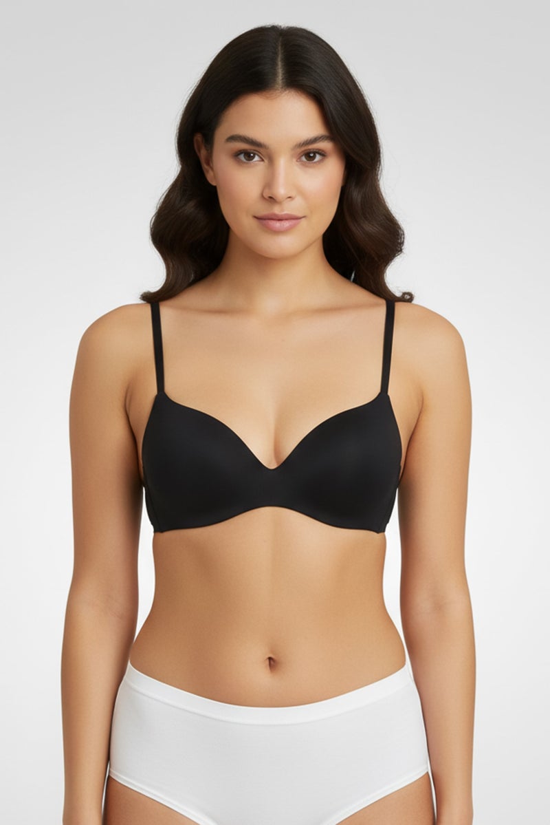 FIT Figure Improving Technology صدرية مبطنة بسيطة مكونة من 3 قطع للنساء، متعددة الألوان - Image 1